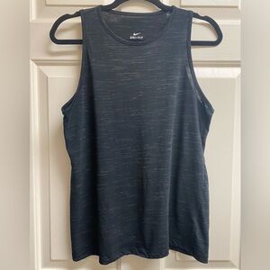 Nike Women’s Dri-FIT Workout Black Tank Top Size Large